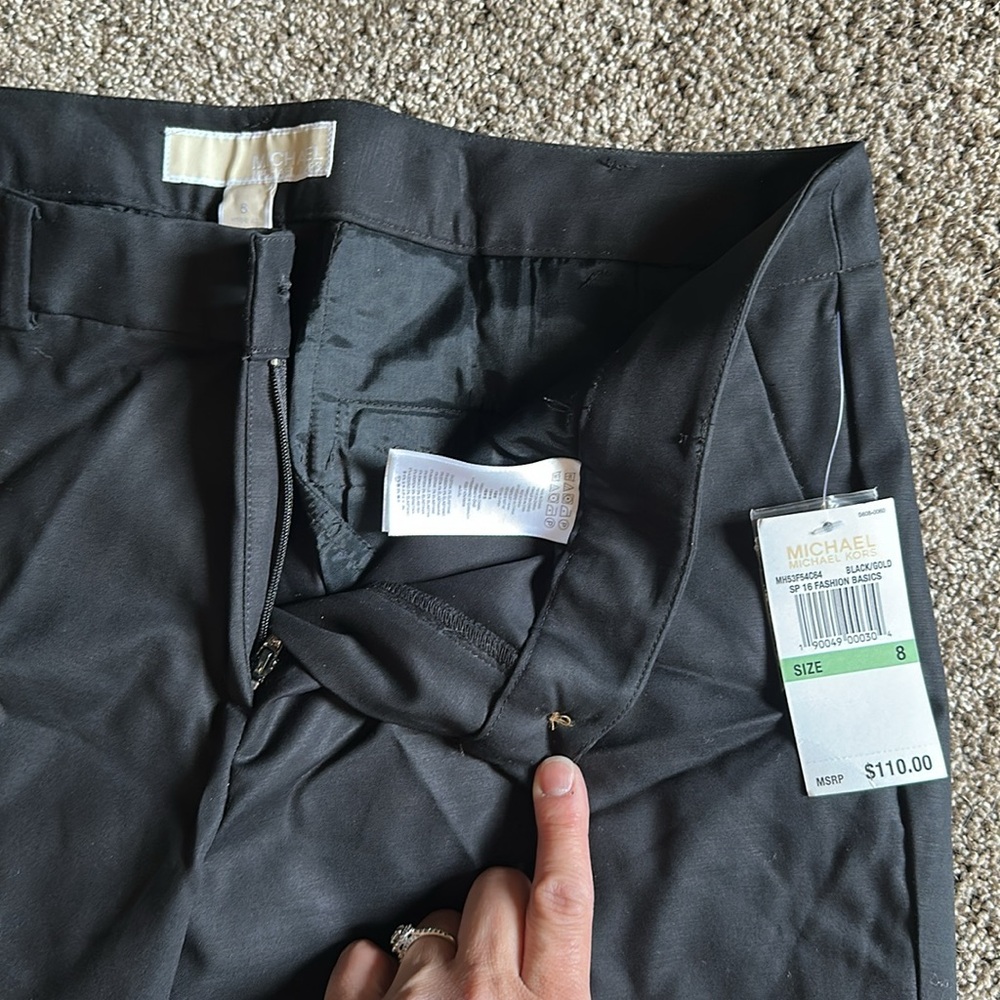 NEW! Michael Kors Miranda Pants - Picture 2 of 4